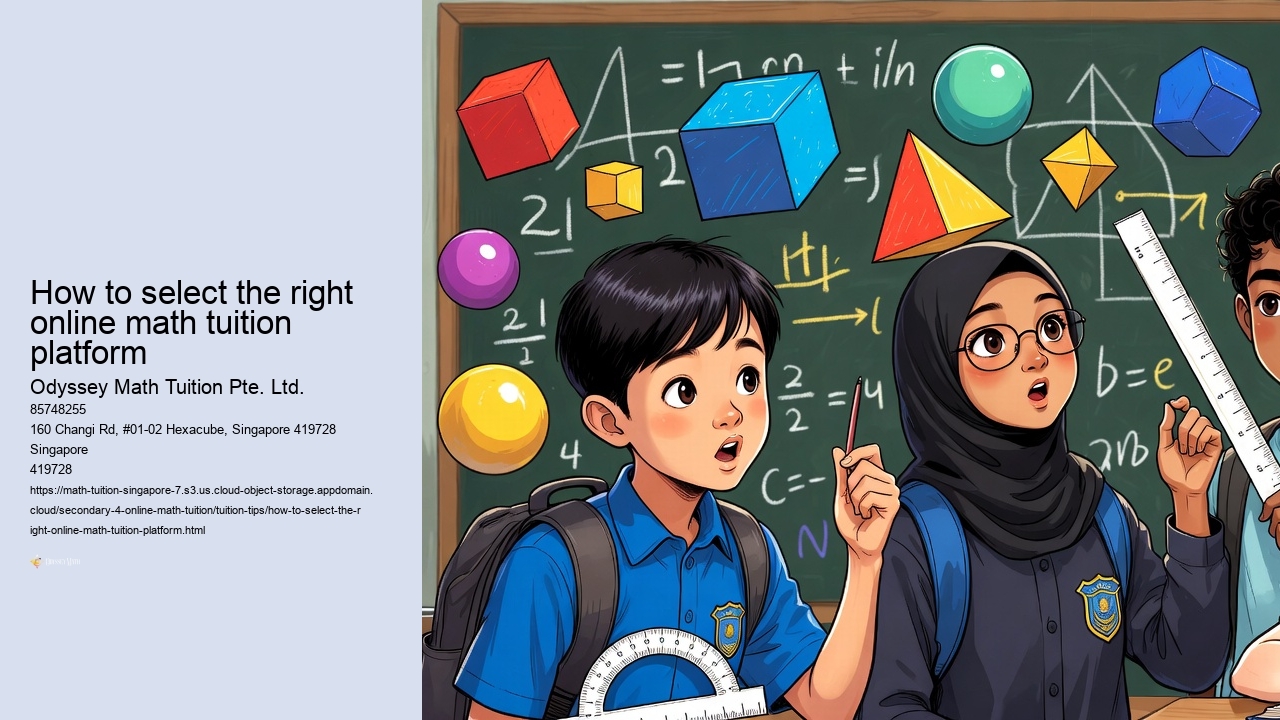 How to select the right online math tuition platform