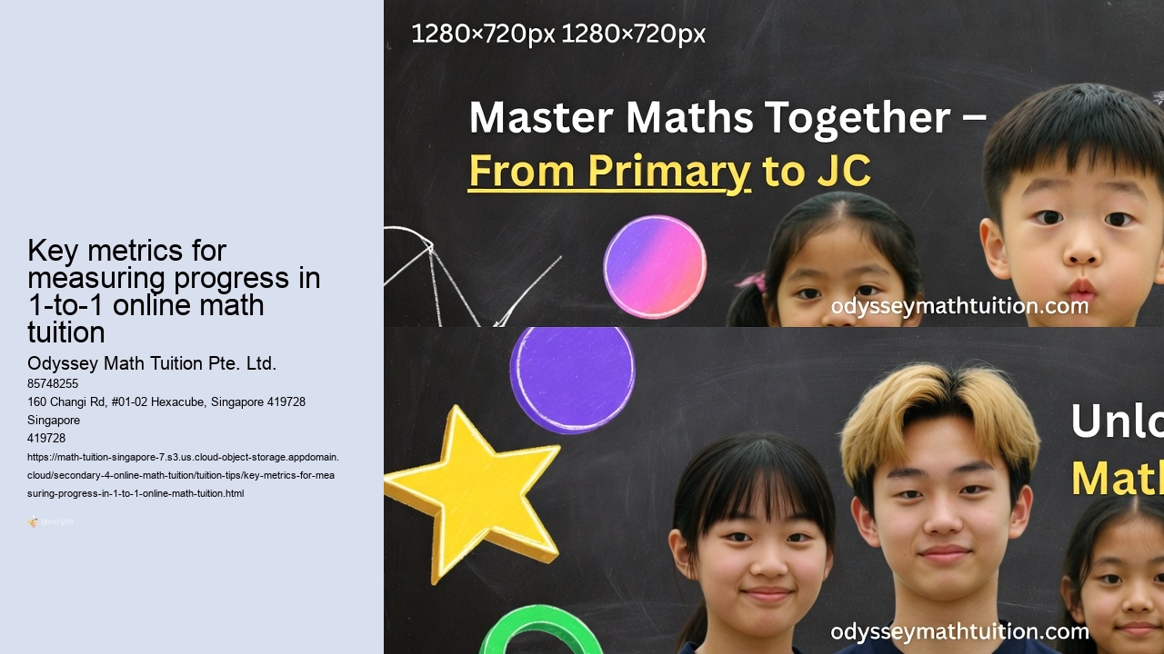 Key metrics for measuring progress in 1-to-1 online math tuition