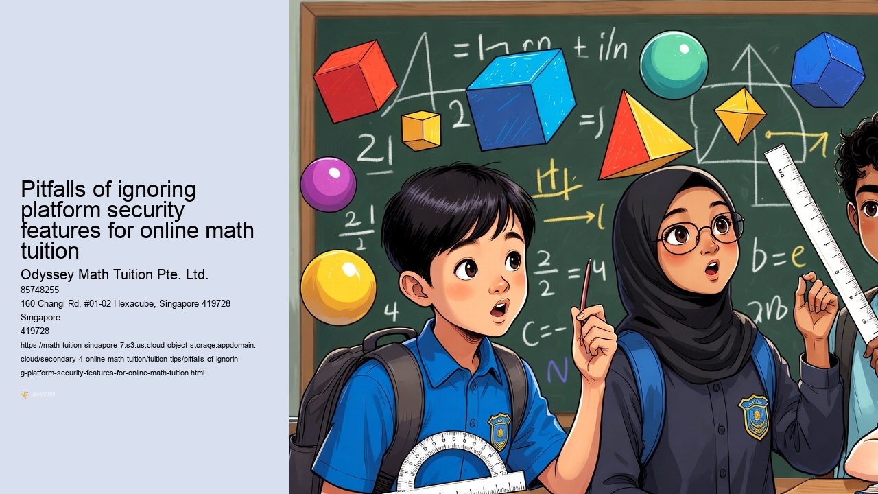 Pitfalls of ignoring platform security features for online math tuition