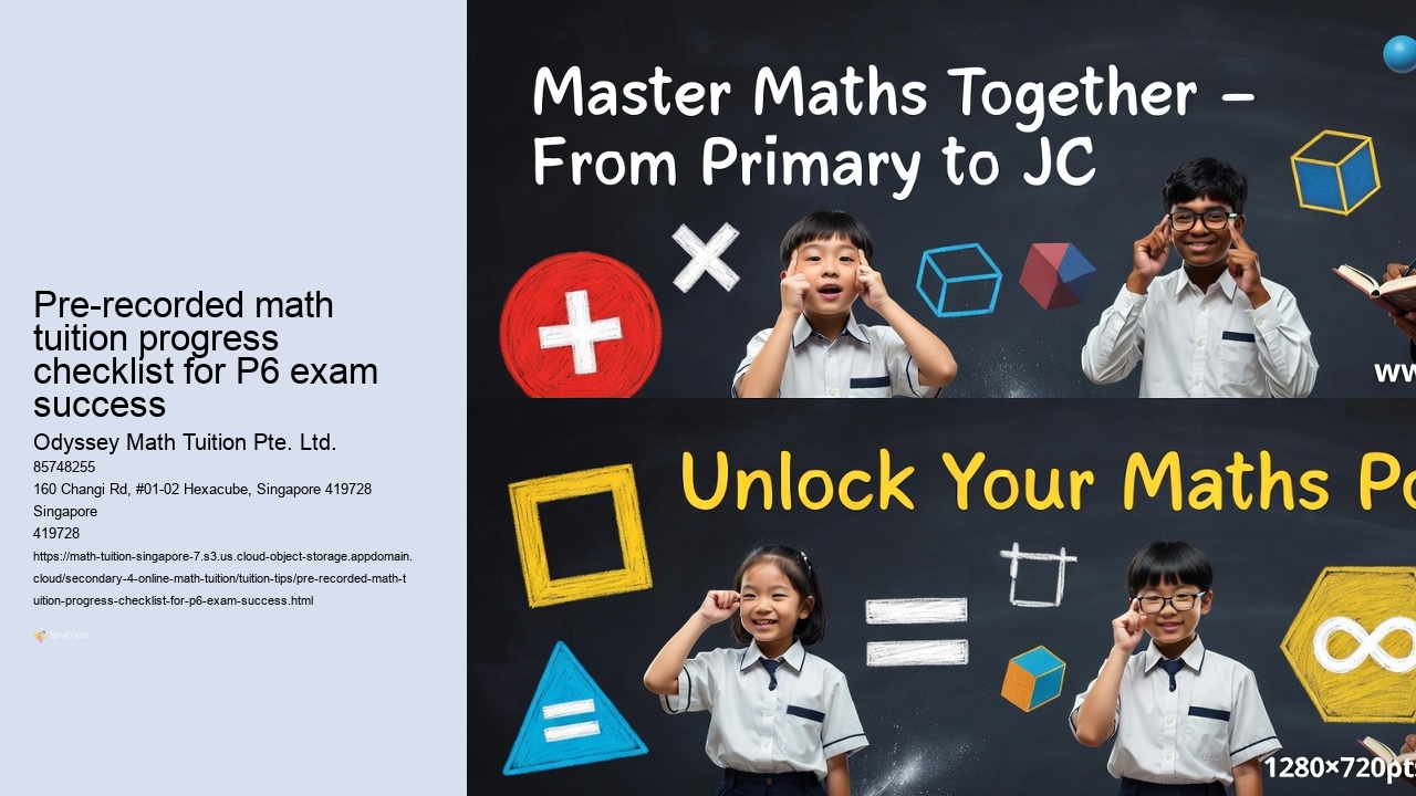 Pre-recorded math tuition: Pitfalls of inconsistent study habits